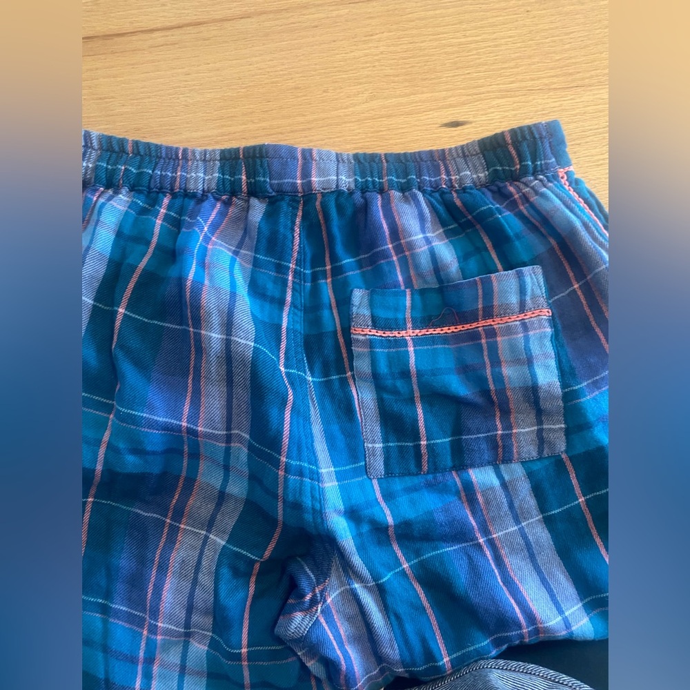 Sundance Light Blue Plaid Lounge‎ Pajama Pants Women’s XS Preloved - Picture 8 of 8